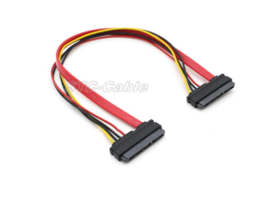 4 ピン電源と SATA 22 pin メスに SATA 22 pin メス
