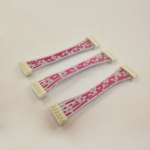 LED 2.54 mm 2468 26AWG の 10 ピンのフラット ケーブル