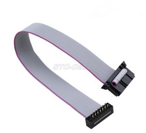 2.54 mm ピッチ 2x7Pin チャレンジャーセイコーヘッドプリンター 14 ピン 14 ワイヤー IDC のフラット リボン ケーブル M ・ F