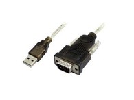 シリアル RS232 DB9 オス変換ケーブルを USB 2.0