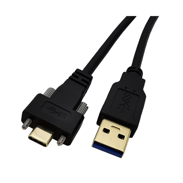 USB 3.1 Type C Dual Screw Locking